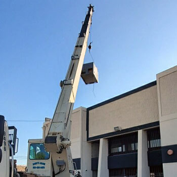 commercial HVAC installation